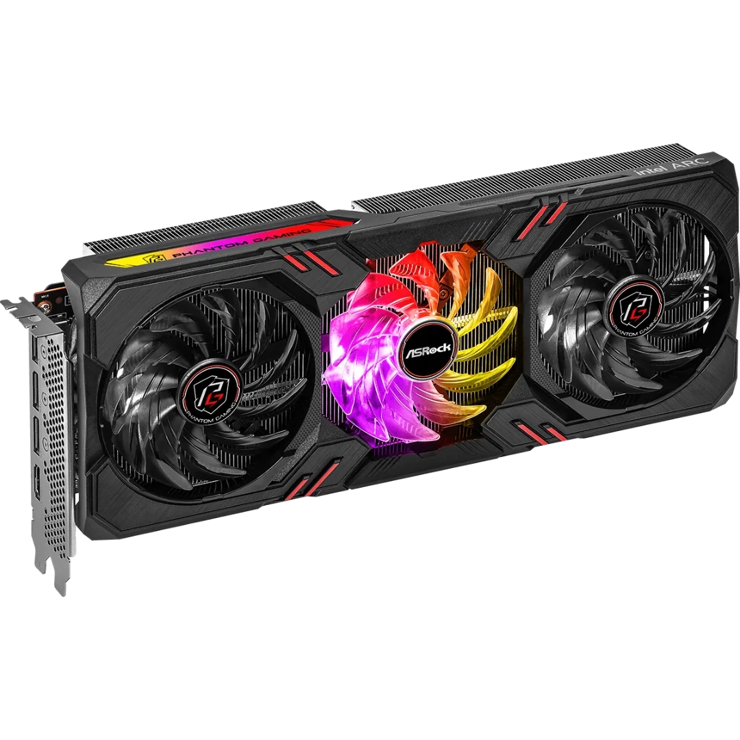 ASRock Intel Arc A770 Phantom Gaming OC 16GB GDDR6 Graphics Card