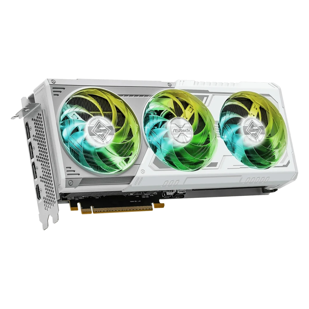ASRock Intel Arc B580 Steel Legend OC 12GB GDDR6 Graphics Card