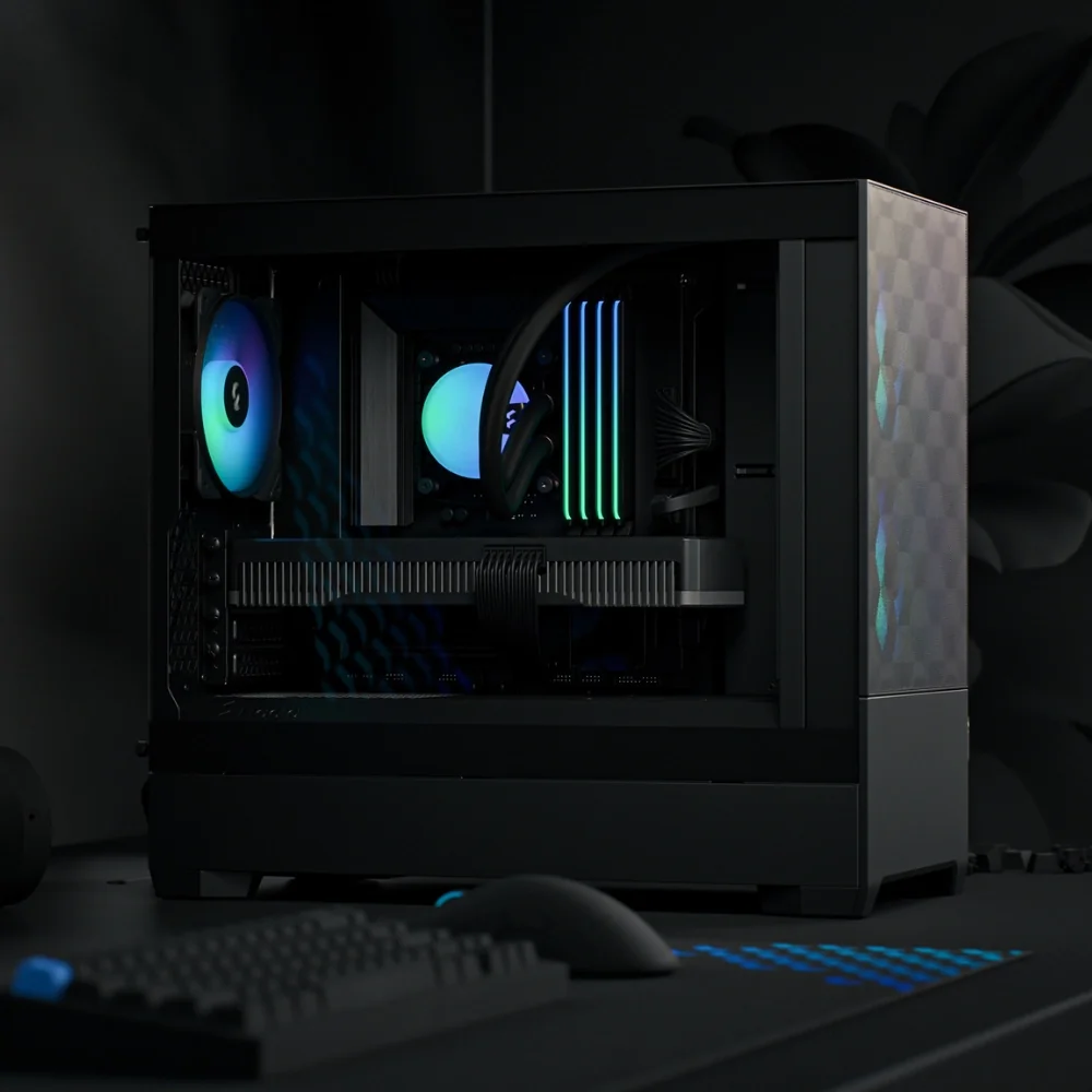 AMD Ryzen 5 9600X + Intel Arc B580 - JNXPC Clean Semester Gaming PC