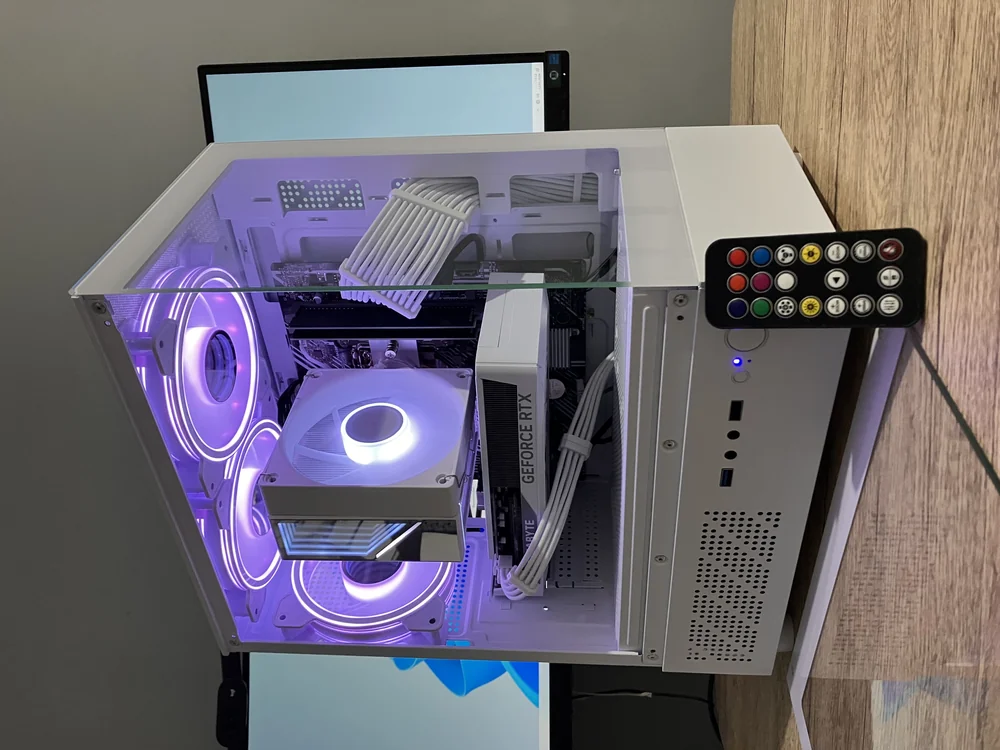 RTX 5060 Ti Gaming PC, 1440p, i5-11400F, 16GB RAM, 500GB NVME SSD, Wifi, RGB