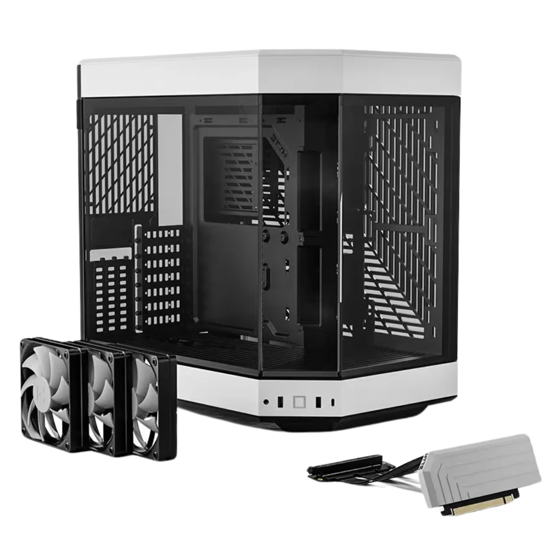 HYTE Y60 White/Black ATX Mid Tower PC Case