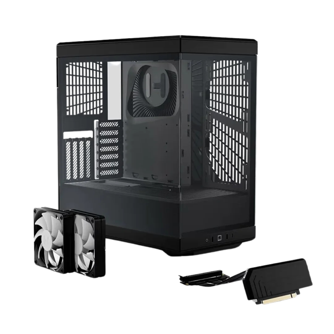 HYTE Y40 Black ATX Mid Tower PC Case