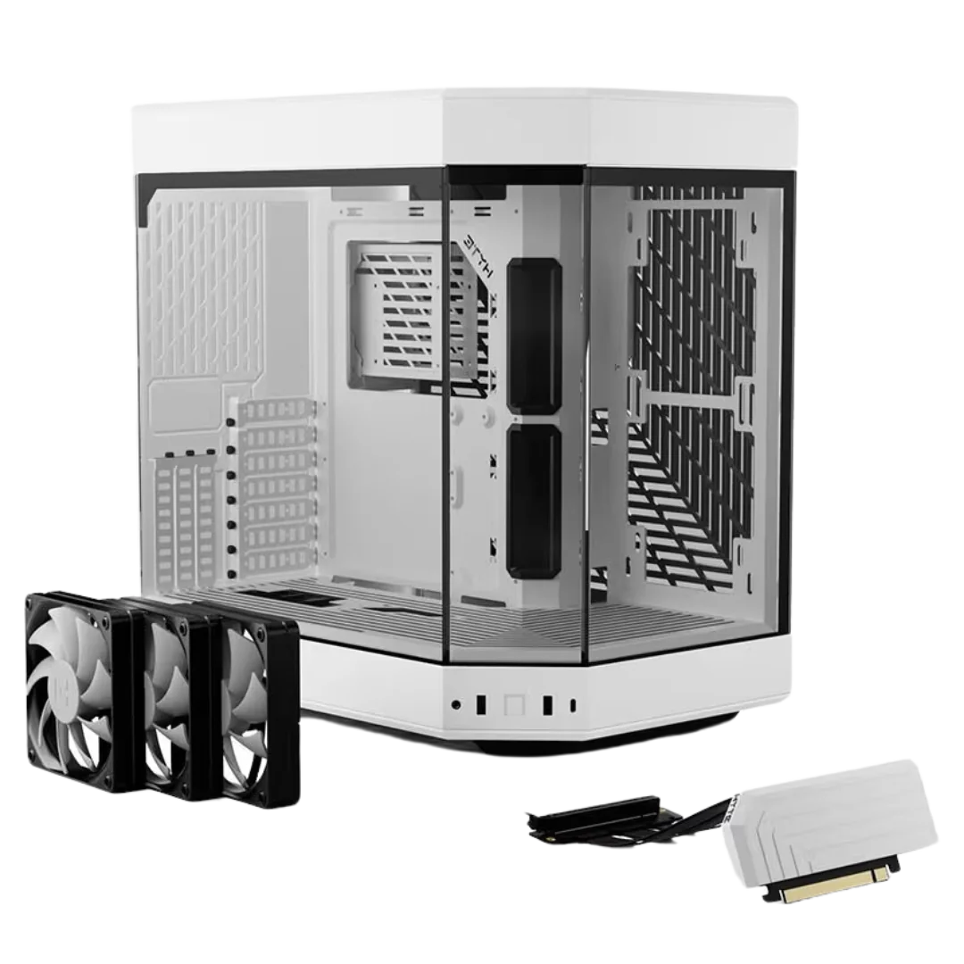 HYTE Y60 Snow White ATX Mid Tower PC Case