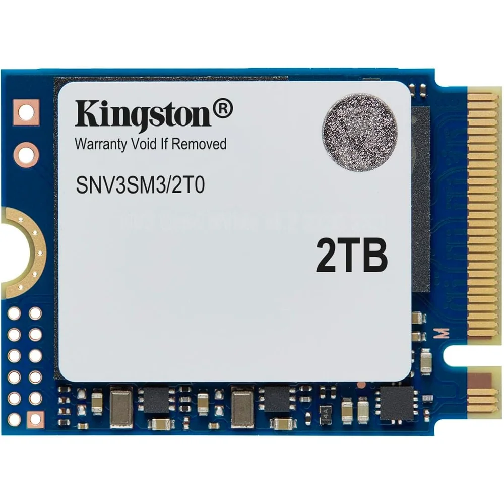 Kingston NV3 2TB PCIe 4.0 M.2 2230 NVMe SSD for Handheld Consoles, Small Form Factor PCs & Laptops, 6,000MB/s read & 5,000MB/s write speeds, Includes Acronis Cloning Software
