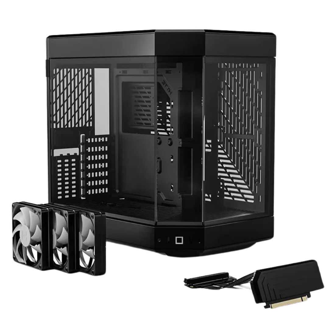 HYTE Y60 Black ATX Mid Tower PC Case