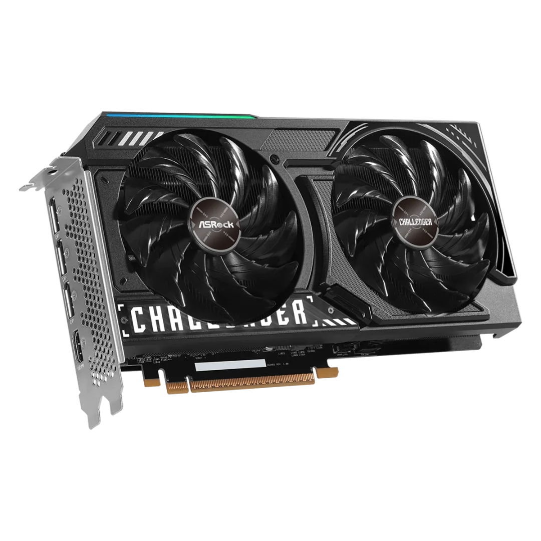 ASRock Intel Arc B580 Challenger OC 12GB GDDR6 Graphics Card