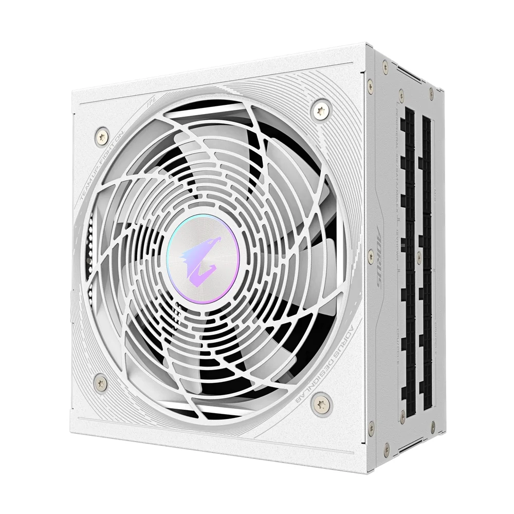 GIGABYTE AORUS ELITE P1000W 80+ Platinum Modular PCIe 5.0 ICE Power Supply - ATX 3.0 Standard, Fully Modular, Quiet 120mm Fan, Compact Design