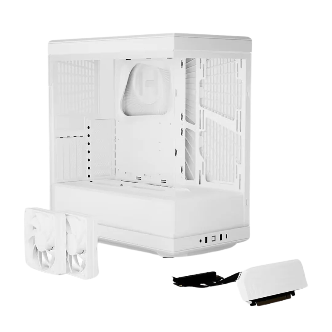 HYTE Y40 White ATX Mid Tower PC Case