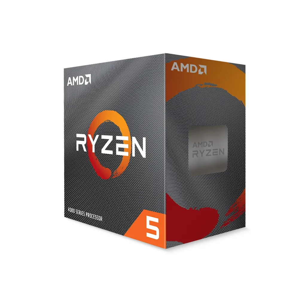 AMD Ryzen 5 4500 6 Core AM4 Processor, 12 Threads, 3.6GHz up to 4.1GHz Boost, 11MB Cache, 65W, with Wraith Stealth Cooler, No Graphics
