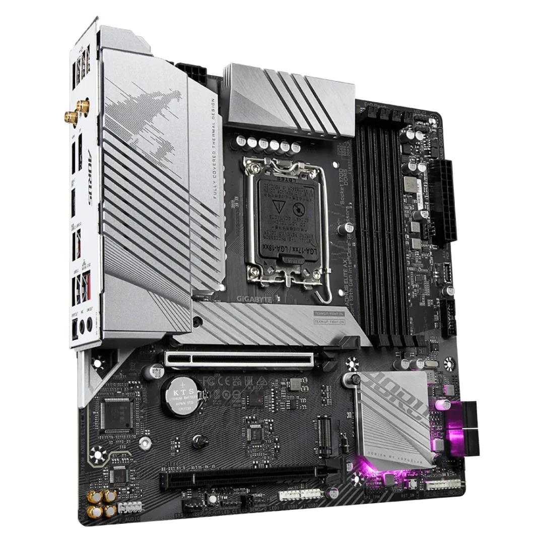 Gigabyte B760M Aorus Elite AX Micro ATX LGA1700 Motherboard