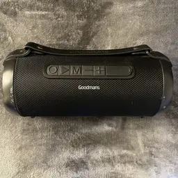 Goodmans High Power Bass Bluetooth Portable Speaker, Multicolor LEDs