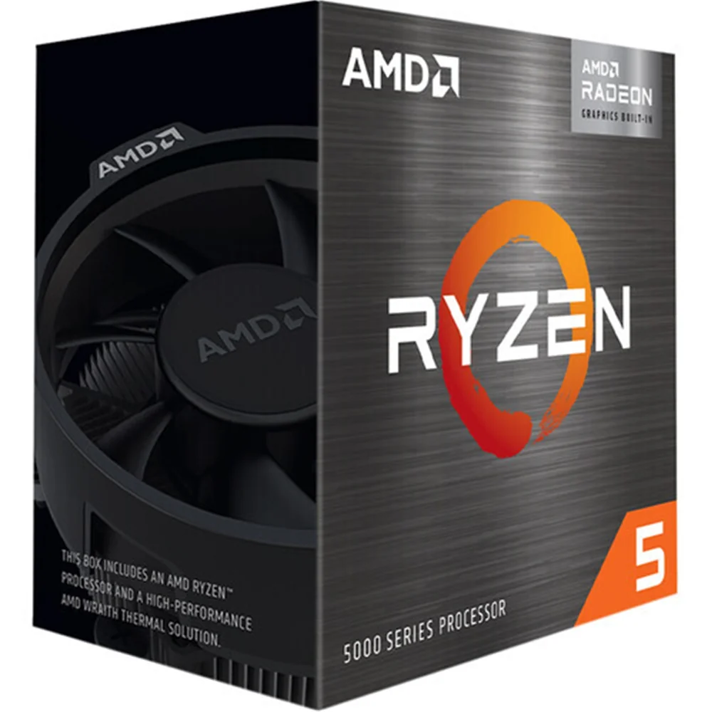 AMD Ryzen 5 5500GT 3.6GHz 6 Core AM4 Processor, 12 Threads, 3.6GHz up to 4.4GHz Boost, 19MB Cache, 65W,  with Wraith Stealth Cooler, Radeon Graphics