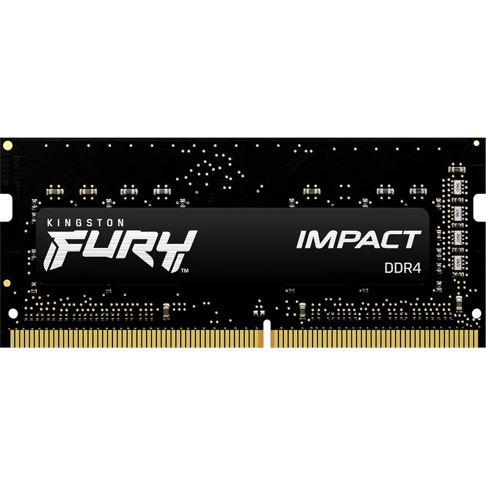 Kingston FURY Impact KF432S20IB/16 16GB (1x 16GB) SODIMM System Memory, 3200MHz, DDR4, CL20, Intel XMP