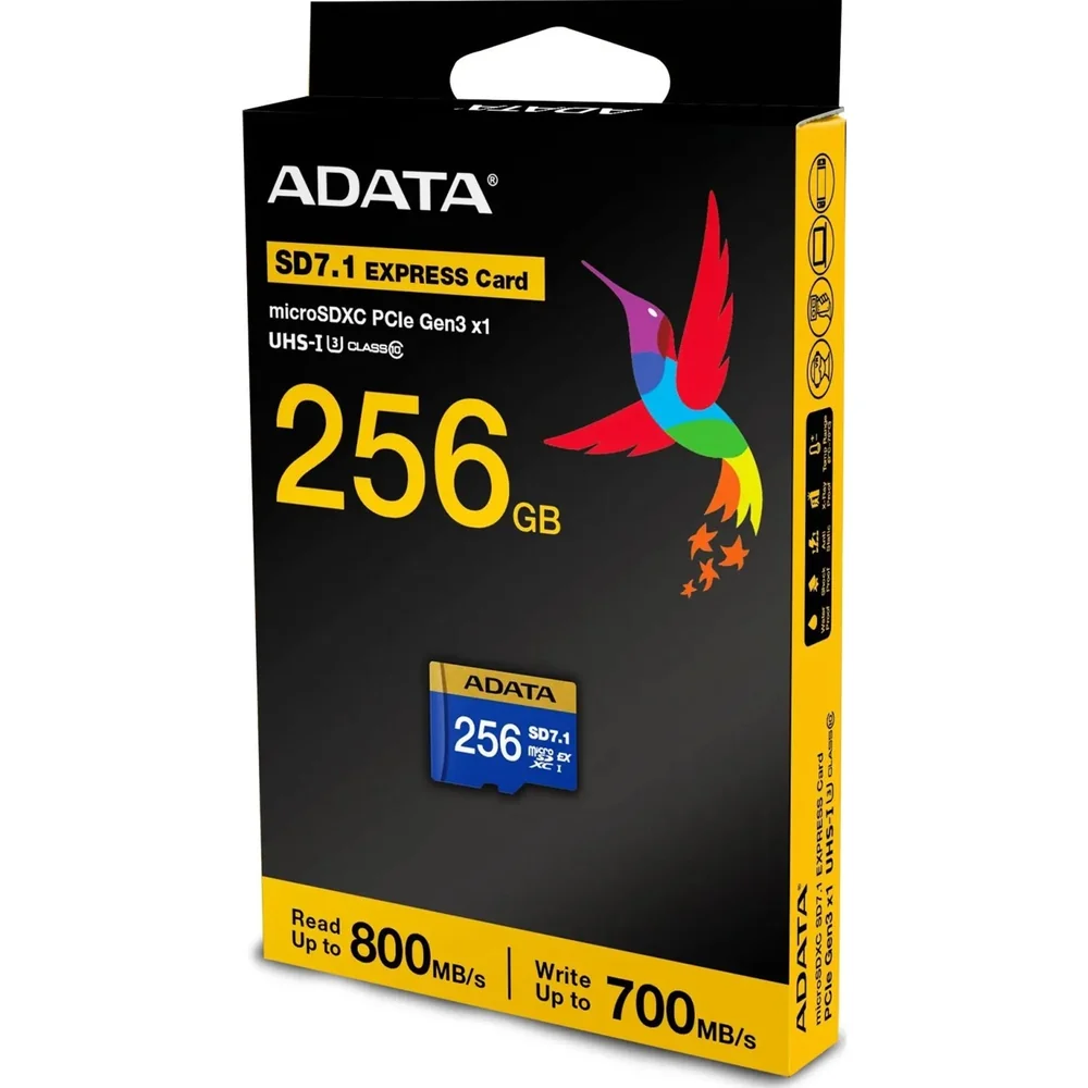 Adata Premier Extreme 256GB microSDXC SD7.1 Express Card, Nintendo Switch 2 Ready